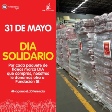 SUPERMERCADOS DIA tuvo su Día Solidario